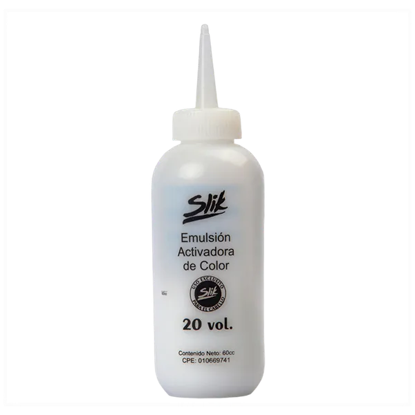 Agua Oxigenada 20 Vol Slik 60cc